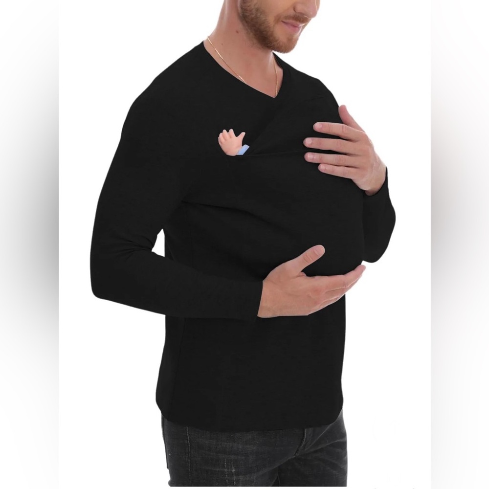 Kangaroo Dad Kangaroo Mom Multifunctional Unisex T-shirt L, XL, XXL Black Only